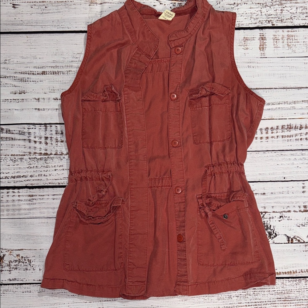 Faded Glory Terracotta Sleeveless Top